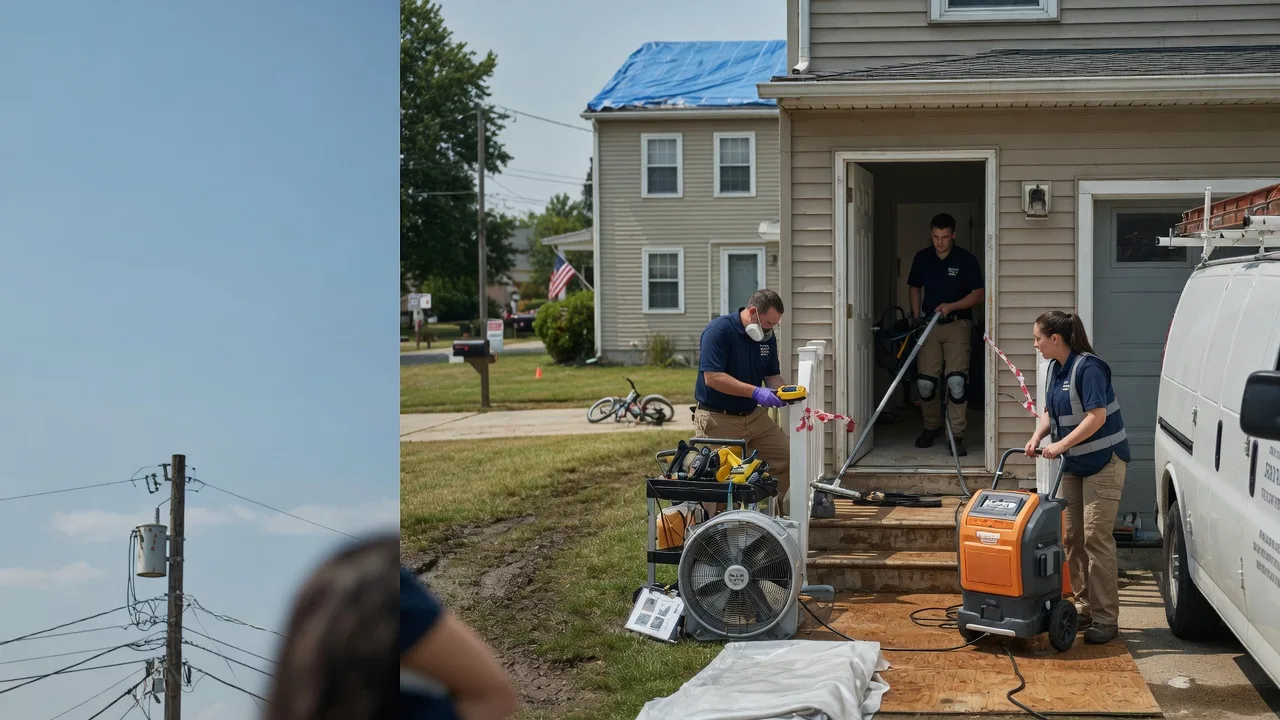 Water Damage Repair in Oceana, WV near me